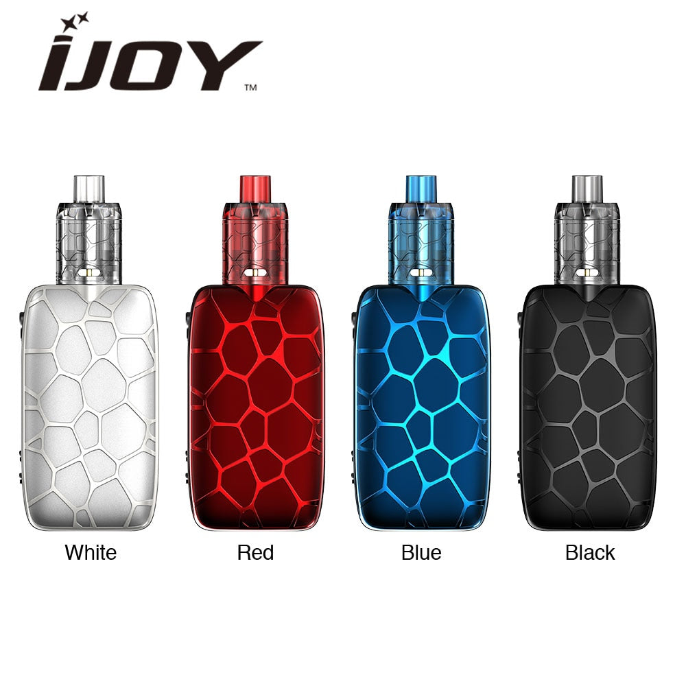 Clearance Price!!! 162W IJOY Mystique TC Kit with 2ml/3ml Mystique Mesh Tank & Big Display Screen E-cig Vape Box Mod Vape Kit