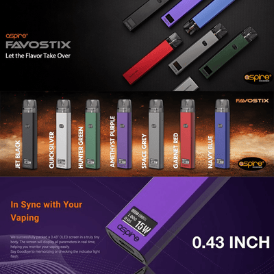 Aspire Favostix Vape Pod Kit