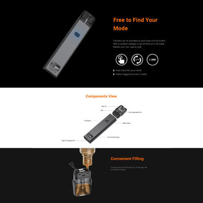 Aspire Favostix Vape Pod Kit