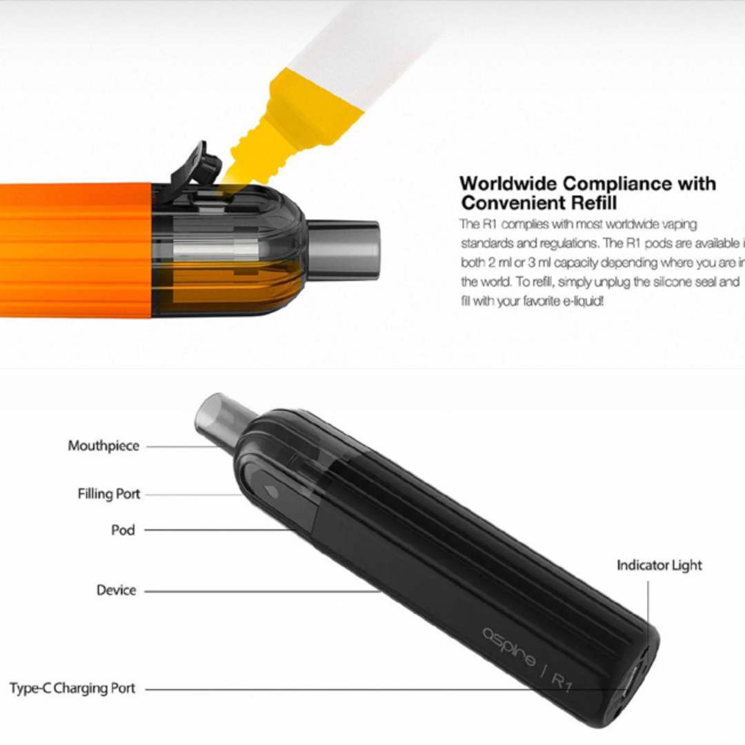 Aspire R1 Vape Kit