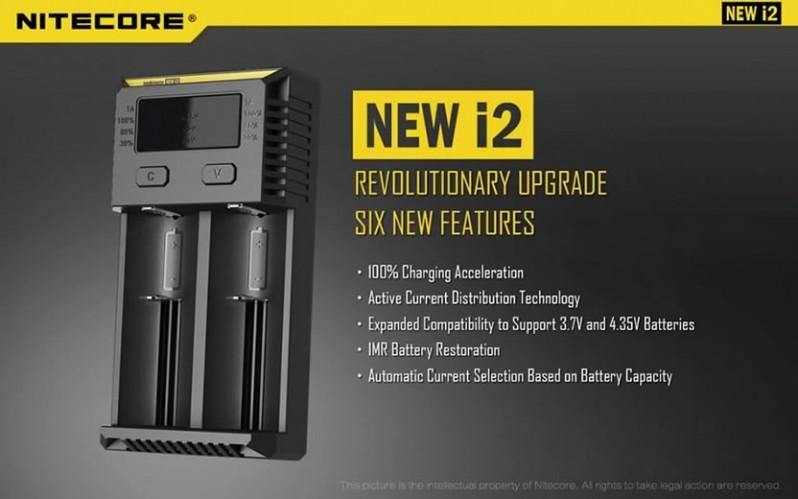 Nitecore NEW i2 Dual Charger