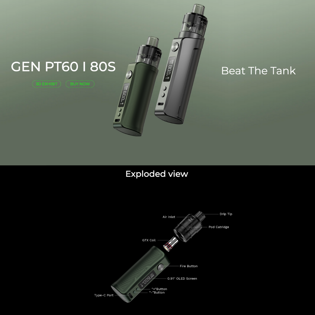 Vaporesso Gen PT60 Vape Kit 3 - Smokz Vape Store