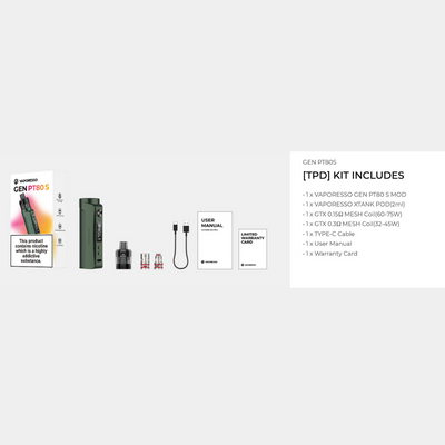 Vaporesso Gen PT80s Vape Kit