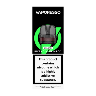 Vaporesso Luxe X Replacement Pods 0.4ohm
