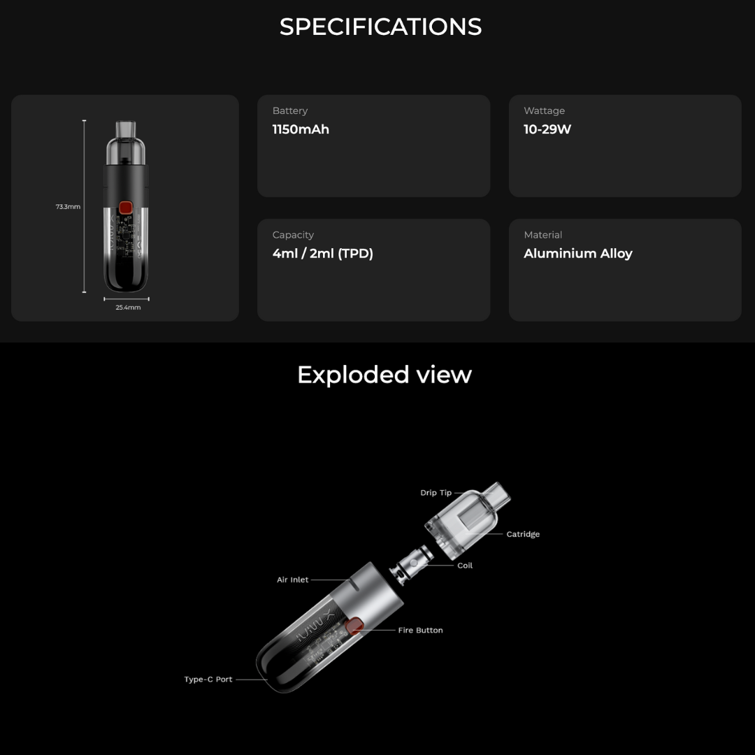 Vaporesso Moti X Mini Vape Kit