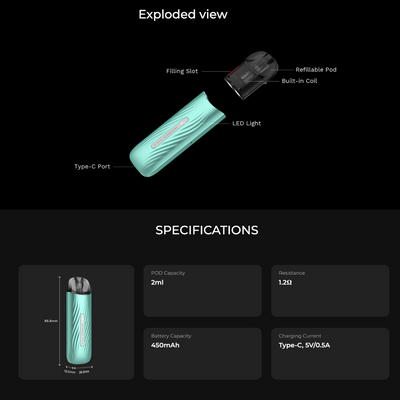 Vaporesso Osmall 2 Pod Kit 3 - Smokz Vape Store