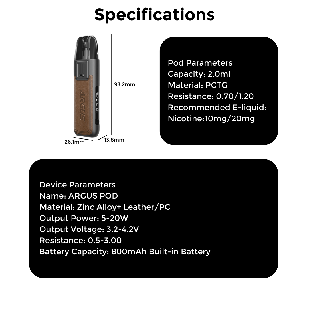 Voopoo Argus Pod Kit