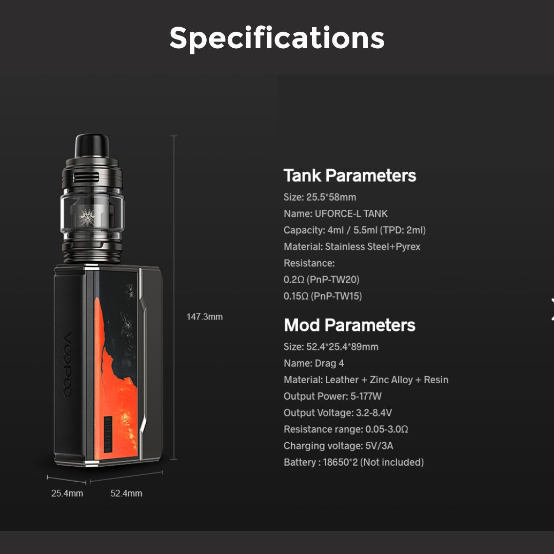 Voopoo Drag 4 Vape Kit