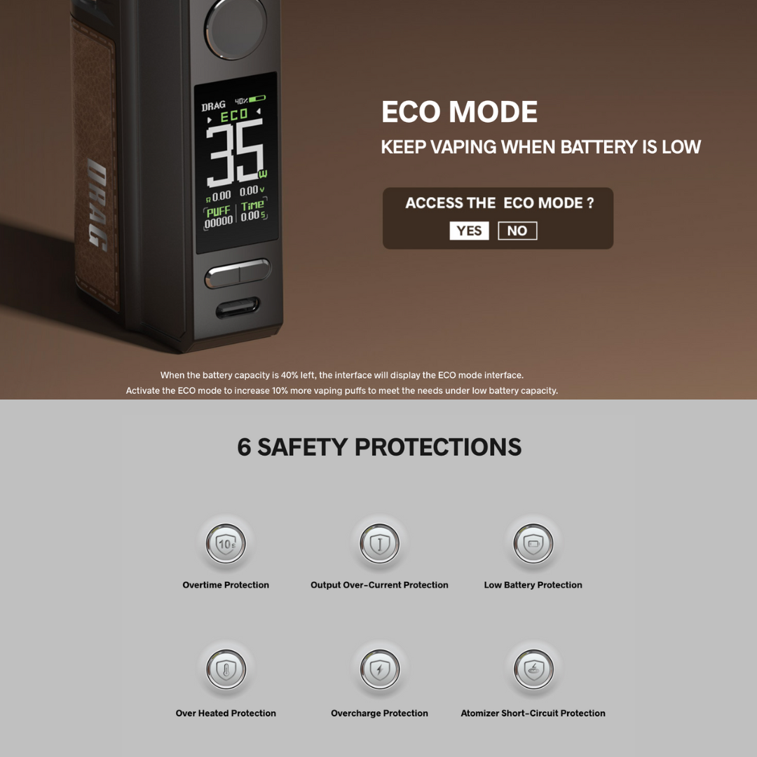 Voopoo Drag E60 Vape Kit