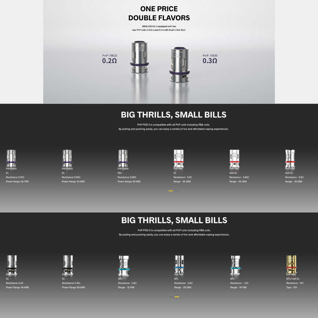 Voopoo Drag E60 Vape Kit